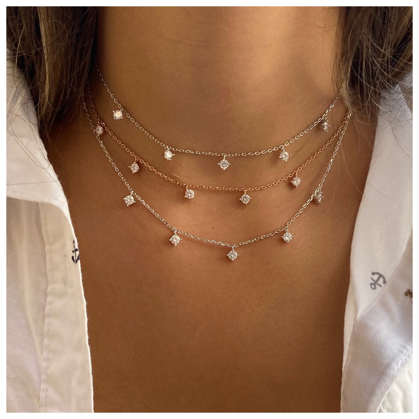 Abe Rosegold Necklace