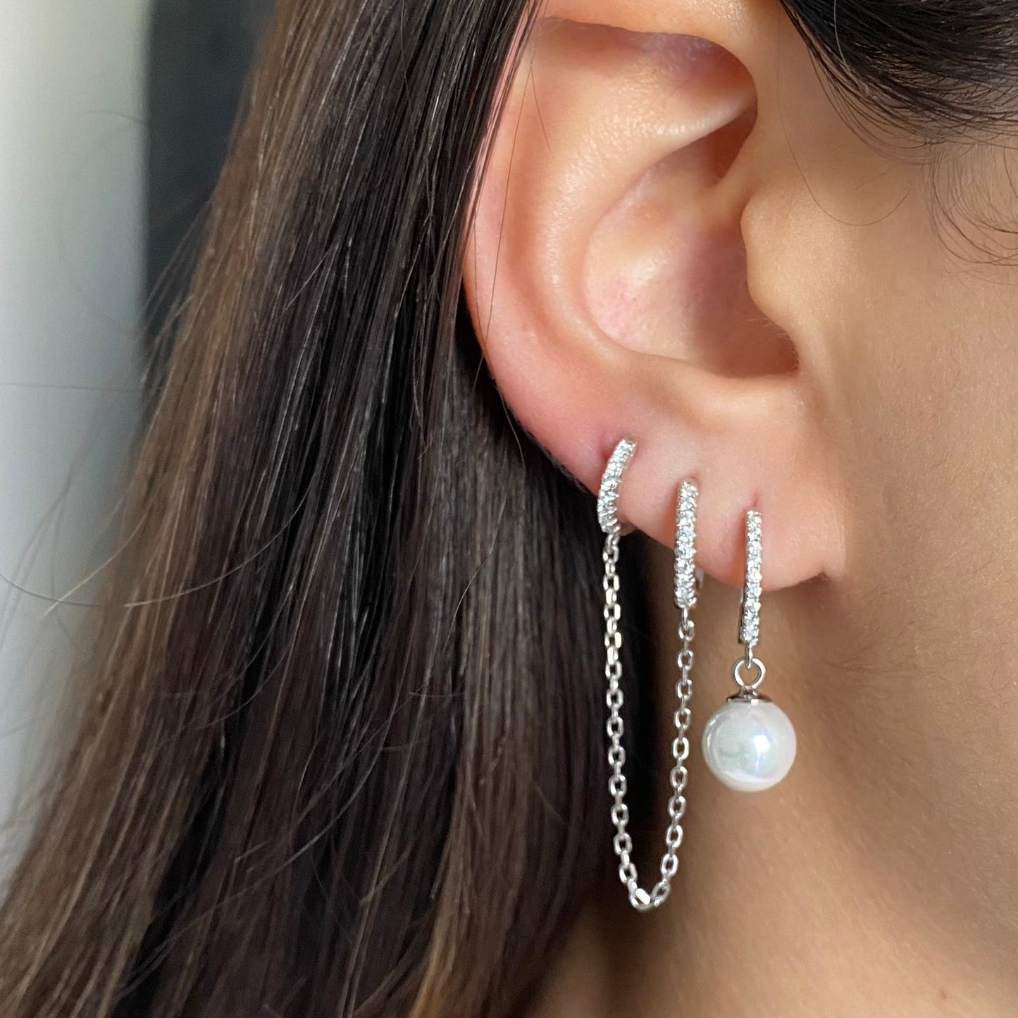 Single double hoop
