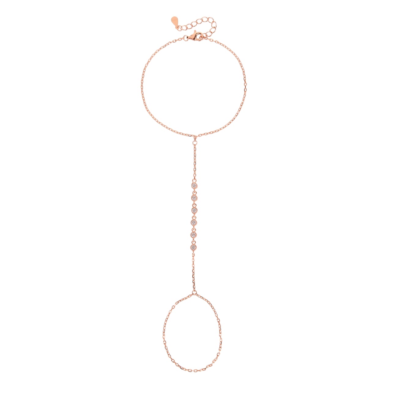 צמיד טבעת מרלן רוזגולד