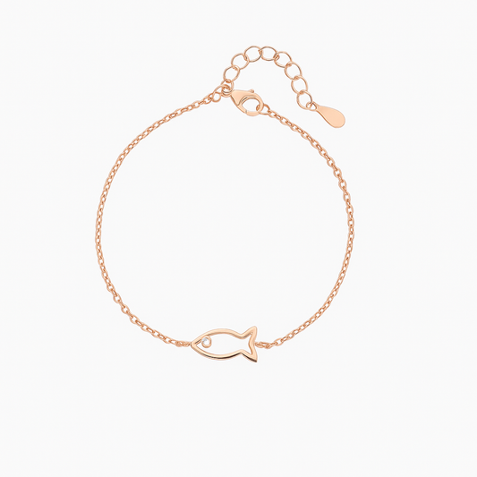 שרשרת דג רוזגולד