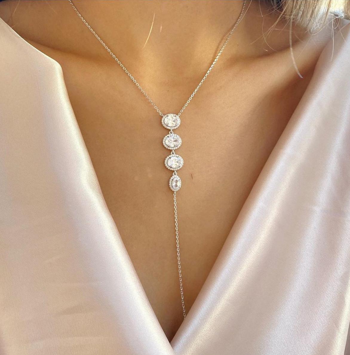 Silver Marseille necklace